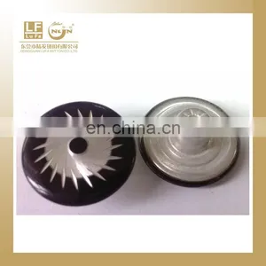 Customized Logo on Brass Jeans Button thumbnail-1
