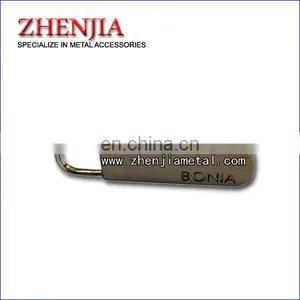Customised Logo Metal Zipper Puller thumbnail-1