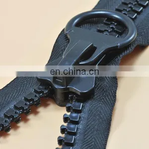 Plastic Stopper Garment Cable Zip Decorative Bodysuit Zipper for Garments thumbnail-2