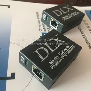 Super Mini Single Channel IP Camera Network PTZ Camera to Fiber Optic Transmitter and Receiver IP Fiber Media Converter thumbnail-3