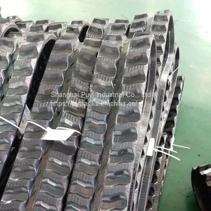 Kubota / Furukawa Mini Small Size Excavator Rubber Track Size 180mm x Pitch 72mm x Links 36 thumbnail-1