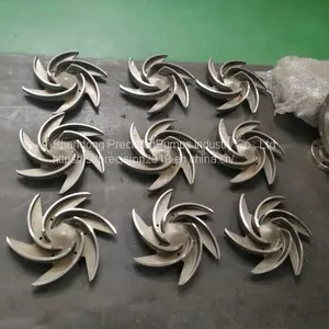 ANSI Process Pump Parts CD4M 316SS Material 100% Interchangeability With Goulds 3196 Impeller thumbnail-5