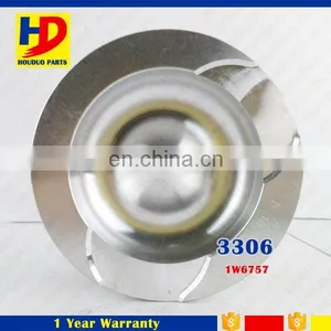 Excavator Engine Piston OEM 1W6757 3306 3304 Piston With Alfin thumbnail-3
