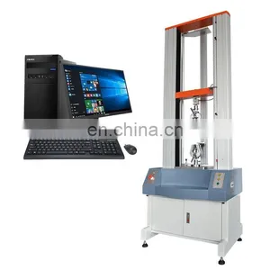 Computer Controlled Universal Material Tension Compression Bending Testing Machine Tensile Strength Tester for Rubber thumbnail-1