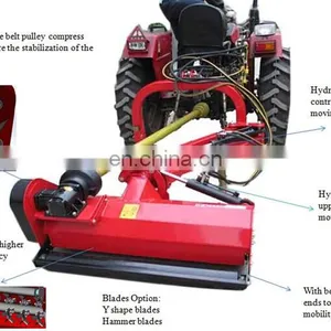 Agriculture Tractor Implements Rears China Flail Mowers thumbnail-7
