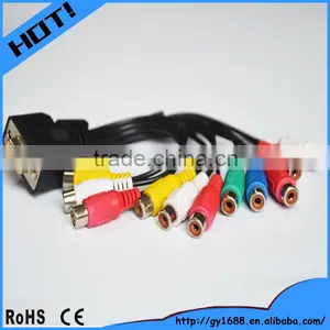Vga to Rca Connection Cable for HDTV Laptop 0.5m thumbnail-1