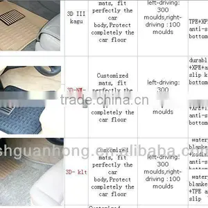 3D Car Ottomans, Special Floor Mats, Special Mats thumbnail-5