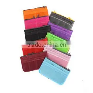 Women Travel Makeup Insert Handbag Organiser Purse Large Liner Organizer Bag thumbnail-4