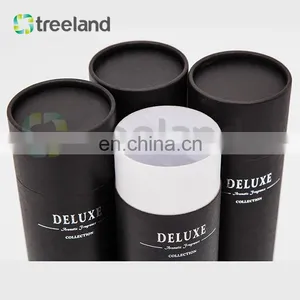 Paper Cylinder Box 3 Pieces Telescopic Cardboard Tube Packaging for Perfume thumbnail-3