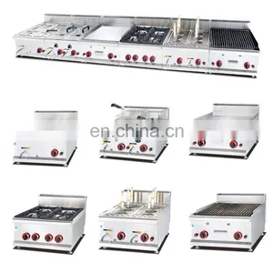 Stainless Steel Table Top Gas Griddle for Fry Top Grill thumbnail-4