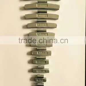 Zn Clip on Wheel Balance Weight for Steel thumbnail-1