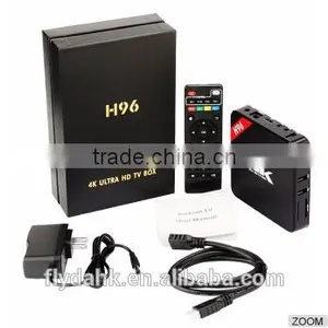 New Arrived H96 tv Box Android 5.1 Android tv Box H96 Amlogic S905 Quad Core Small tv Box H96 tv Set . thumbnail-1