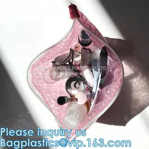 Anti-Shock Slider Air Ziplock Bubble Bag, Colored Bubble Packaging, Makeup Cosmetic Zipper Packaging Pouch thumbnail-2