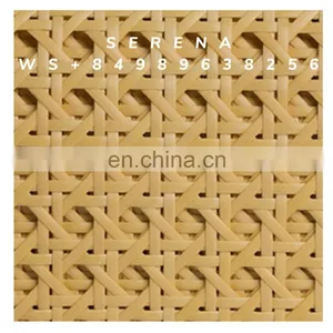 Open Mesh Cane Webbing Roll 100% Economic PE Mesh Rattan Cane Webbing Wholesale Manufacturer VIet Nam (Serena WS +84989638256) thumbnail-2