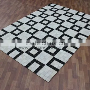 HANDMADE LEATHER CARPET thumbnail-1