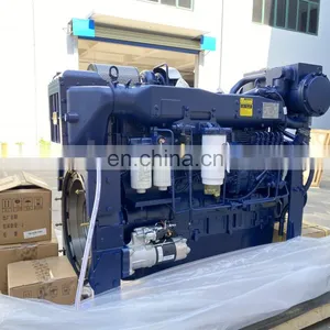 Hot Sale Original Weichai Marine Use WD12C375-21 375hp 2100rpm Boat Engine thumbnail-3