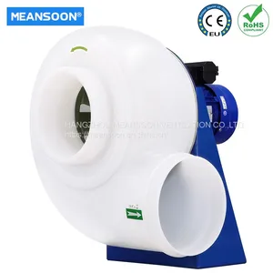 MPCF-200-B2S Chemical Resistant Plastic Laboratory Fume Hood Exhaust Fan thumbnail-1