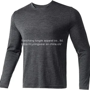 Men's Merino Viscose Long Sleeve Baselayer Merino Thermal Underwear thumbnail-1