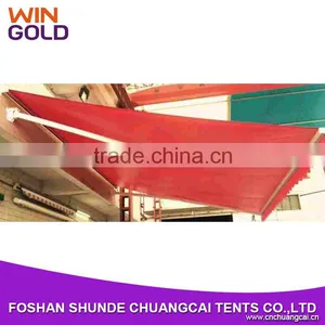 New Design Customized Waterproof Retractable Sunshade Awnings With Aluminum Structures thumbnail-1