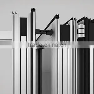 Aluminum Exterior Glass Folding Door With AS2047 thumbnail-3