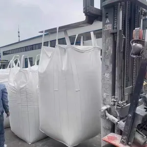 Plastic Packaging Q Super Sacks 2 Ton Tubular Type 1 Ton Tote Bags a Metric Heavy Duty Plastic Storage FIBC Baffle Bulk Bag thumbnail-1