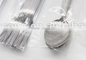 Cutlery Sets/ Tableware 4 Pcs a Set Including Tea Spoon Soup Spoon Knife and Fork With Stainless Steel thumbnail-2