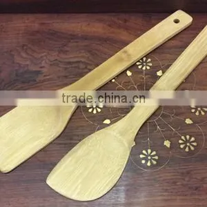 Bamboo Cook Tool Set Kitchenware Utensil , Bamboo Spatulas thumbnail-1