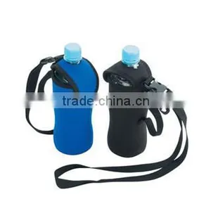 Shoulder Strap Water Bottle Holder, Insulated Neoprene Material thumbnail-1
