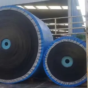 STM500-STM5400-Anti Fire Heavy Duty Steel Cord Rubber Conveyor Belt- Fireproof Belt/Rubber Conveyor Belt for Concrete Coal Mining Industrial thumbnail-1