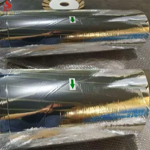 Aluminized Packaging Printing Material Thermal Insulation Plastic Roll BOPP Polyester Mylar Pet Vacuum Metallic Food Package thumbnail-2