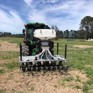 8 Rows 150L Seed Drill for Cover Crops Spread Sowing thumbnail-2