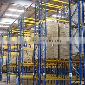 Orange Beam Pallet Rack thumbnail-5