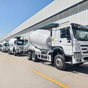 Sinotruk Howo 10-wheel 400hp Mixer Truck Concrete Transport Truck thumbnail-2