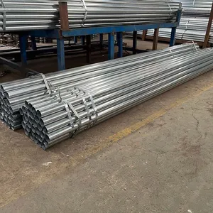 Chinese Factory Gi Pre Galvanized Steel Pipe Welded Carbon Steel Pipe Galvanised Round Steel Tube For Construction thumbnail-1