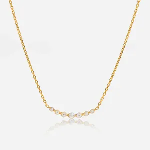 18K Gold PVD Coated Stainless Steel Necklace Charm With 0.5 Micron TiN Layer thumbnail-2
