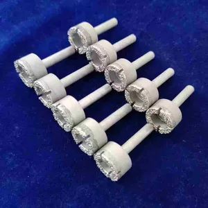 Kemei Large-grained Coarse-crystalline Brazed Diamond Grinding Head, Special for High-temperature Brazing and Castings With Diamond Sand thumbnail-1