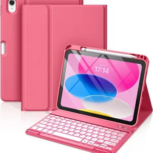 Pencil Holder&Wireless Mouse Backlight Keyboard Case for Huawei MatePad 11.5''S 2026 thumbnail-2