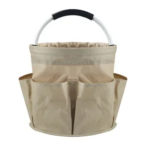 Outdoor Beach Basket, Lightweight and Portable Picnic Basket, Portable Storage Toiletry Bag, Bath Basket, Household Tool Basket, Foldable Tool Bag thumbnail-4