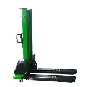 New Technology 500kg Self Loading Semi Electric Forklift Stacker for Sale thumbnail-3