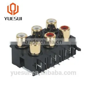 6 Holes Multiple Rca Connector thumbnail-1