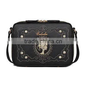 Designers Women Messenger Bags Females Leather Crossbody Shoulder Bag Handbag thumbnail-1