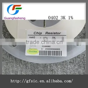 0402 SMD Resistor 3K 1%.we Offer Full Series of SMD and DIP Resistor thumbnail-1