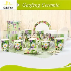 Stoneware Dinner Sets,porcelain Dinner Sets , Ceramic Dinner Sets With Decal thumbnail-3