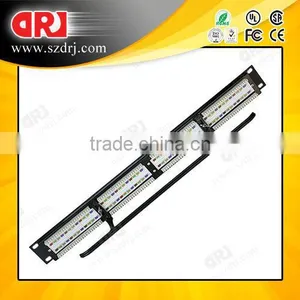 Cat5e UTP 24 Ports 110 IDC Patch Panel thumbnail-1