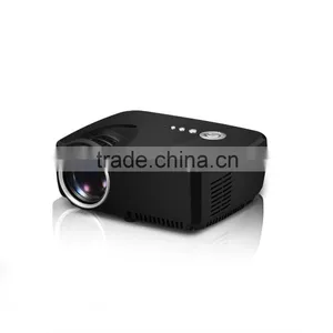 Newest Launch 1200 Lumens 1080P Full HD Mini Portable GP70 LED Home Theater Projectors thumbnail-1