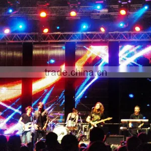 Longest Lifespan Indoor Full Color 12.5mm Rental Led Display Screen Curtain thumbnail-1