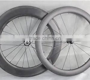 56mm and 86mm Carbon Clincher Wheels China Carbon Wide Side Bike Wheels W56C thumbnail-1