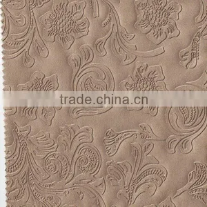 Golden Flower Interior Decoration PVC Synthetic Leather thumbnail-1