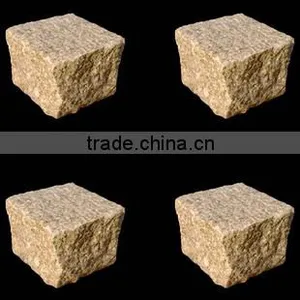 High Quality Yellow Granite Split Curbstone on Sale thumbnail-1