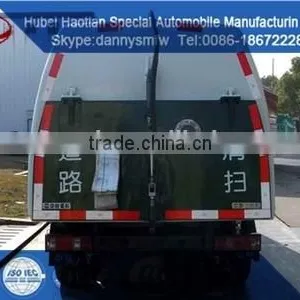 Electric Mini Road Cleaning Car Sweeper Truck for Sale thumbnail-2